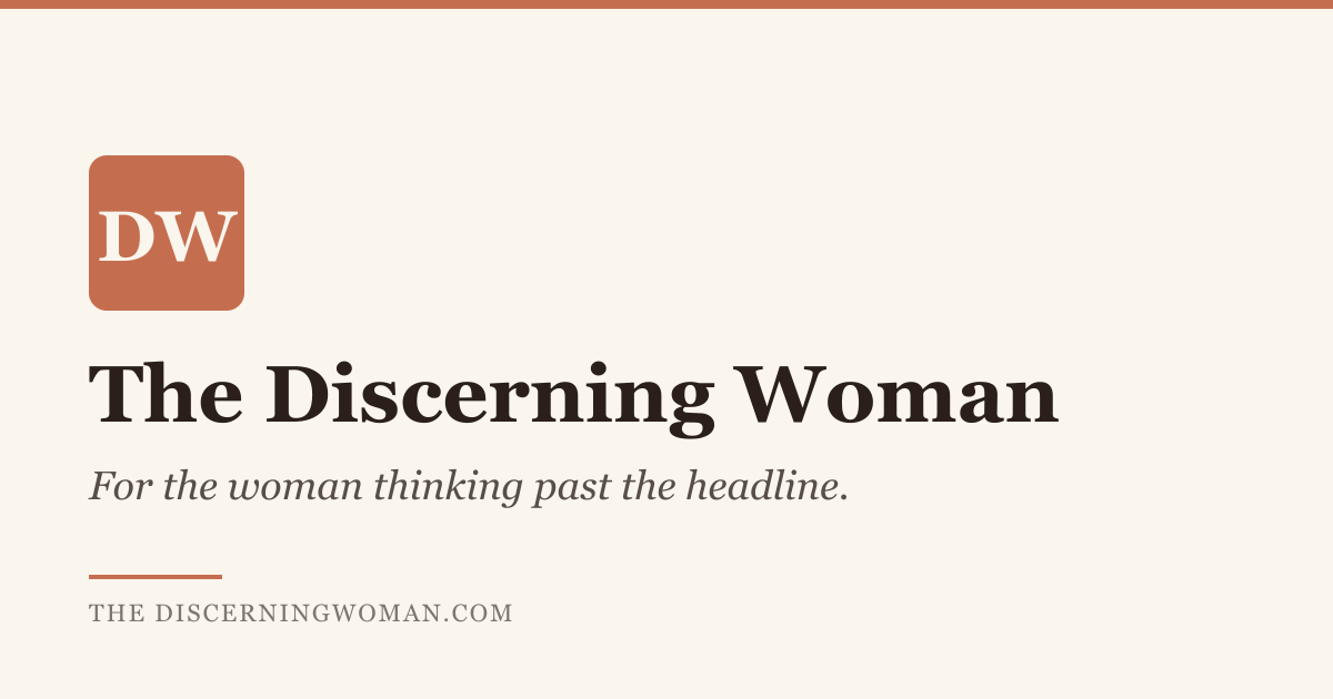 The Discerning Woman Open Graph card